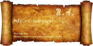 Móri Adrienn névjegykártya